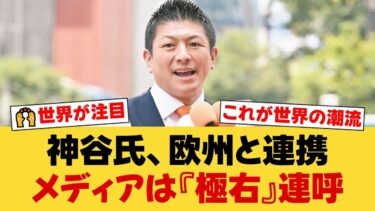 【朗報】神谷代表、ドイツ有力政党と電撃会談！移民問題で完全一致「いい方向だ」世界が認める参政党の先見性！偏向メディアの『極右』レッテル貼りを一蹴！【国民の反応】
