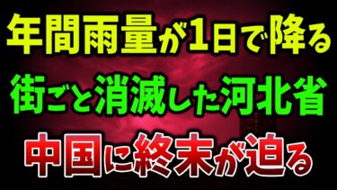 【海外の反応】空が裂け地面が沈む…雲南から北京まで沈没！中国で異常気象と災害が連鎖中！年間雨量が1日で降った！中国で橋崩壊→毒サソリが大脱走【ゆっくり解説】