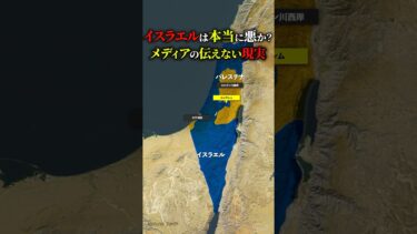 メディアが伝えないイスラエルのガザ侵攻！ #歴史 #雑学 #解説