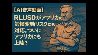 RLUSDがアフリカの気候変動リスクにも対応。ついにアフリカにも上陸？