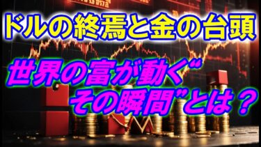 ドルの終焉と金の台頭｜世界の富が動く“その瞬間”とは？