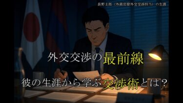 第221回　長野士郎。外交交渉担当へ 辿った道