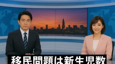 移民問題は新生児数