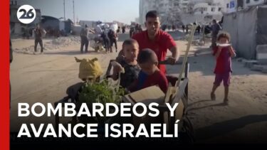 🚨 TENSIÓN EN GAZA | Intensa ofensiva con FUERTES BOMBARDEOS y AVANCE israelí