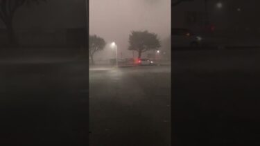【異常気象】茨城県で遭遇したゲリラ豪雨がやばすぎた☔️