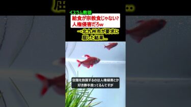 イスラム教徒「給食が宗教食じゃない? 人権侵害だろw」→市が要求に屈した結果…