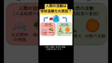 人間の活動は地球温暖化の原因か？ #気候変動 #地球温暖化 #温暖化 #暑い
