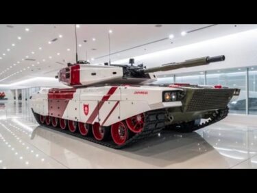 「最強戦車の驚異的なパワー！圧倒的な軍事力を体感せよ」