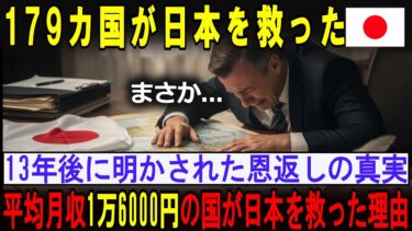 【海外の反応】月収1万6000円でも日本を支援…震災で判明した『恩を忘れない民族』の正体に外国人が仰天