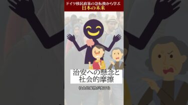 ドイツ移民政策の急転換から学ぶ日本の未来 #移民 #ドイツ  #shorts