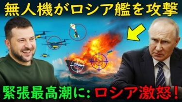 [ウクライナ戦争] ウクライナ無人機がロシア艦を攻撃 — 米・英・日が非致死的に支援
