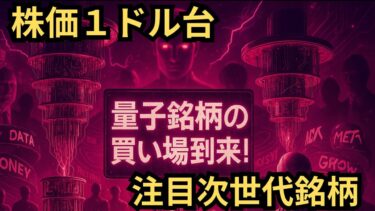 【量子×解析】「株価1ドル台のDNA分析銘柄！」関連銘柄の株価は今後も上昇するのか？未来を担う量子コンピュータ関連株、成長性とリスクを徹底解説 ！