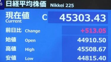 アメリカ利下げ決定が世界市場を揺らす ― 日経平均株価、史上最高値を更新し4万5000円台を突破