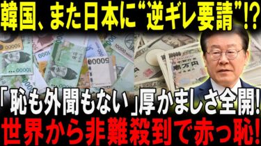 【海外の反応】韓国の“恥知らず外交”崩壊！スワップ要請を日本が一蹴した衝撃の結末！