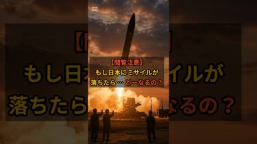 【閲覧注意】 もし日本にミサイルが落ちたら、どーなるの？