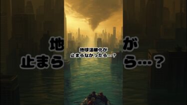 地球温暖化が止まらなかったら？　#雑学 #トリビア #知識