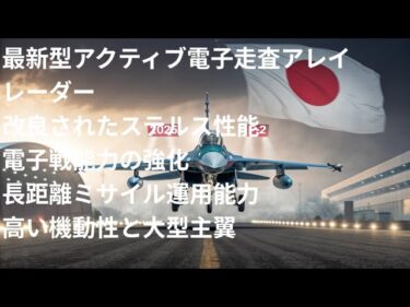 2025年新型三菱F-2「バイパーゼロ」最新情報｜日本の空を守る次世代戦闘機
