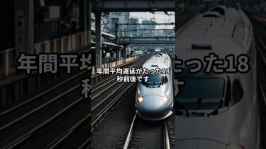 日本の電車、正確すぎる！#日本すごい #電車 #鉄道 #新幹線 #世界一 #登録してね  #時事解説
