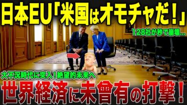 【ゆっくり解説】米国に衝撃！日本とEUが強烈非難、世界経済に何が起きる？【海外の反応】