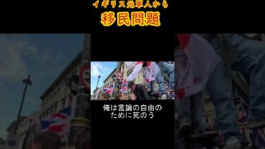 【字幕】英国退役軍人の発言、15万人大規模デモ【移民問題】