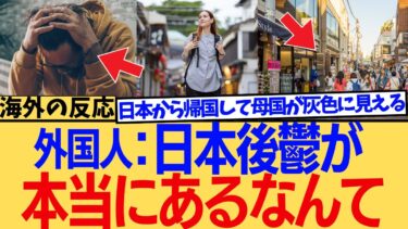 【海外の反応】日本旅行から帰ると発症する『日本後鬱』がヤバすぎた…！コンビニ、治安、全てが恋しくて日常生活に戻れない外国人が世界で続出してるって本当！？に対する海外ニキたちの反応集