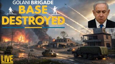 Israel Today: Golani Brigade Secret Base Wiped Out by Arab Missile Strike⚡