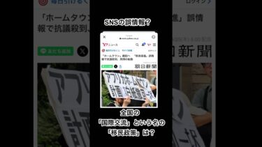 番外編#ホームタウン計画白紙撤回#移民問題
