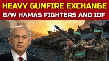 Hamas Fighters Rain Fire On Israeli Namer Vehicle In Gaza | IDF Soldiers
