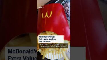 McDonalds’s revives Extra Value Meals to lure customers