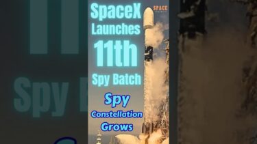 SpaceX Launches 11th Spy Batch | space x launch spy mission | falcon 9 rocket
