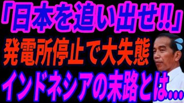 【海外の反応】「やはり日本が必要だった」日本の石炭火力を拒否したインドネシア、電力危機で大混乱