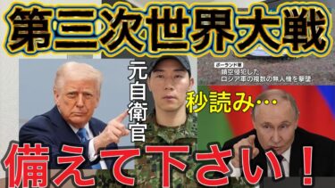 【第三次世界大戦勃発】いよいよ始まります。ロシアがNATO軍に対し宣戦布告「ロシア無人機がポーランド領空侵犯 ― 第2次世界大戦以来の瀬戸際」【元自衛官解説】