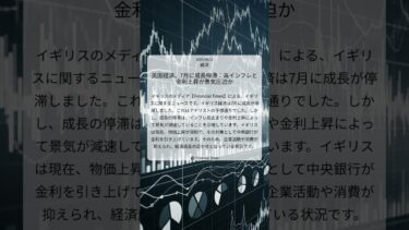 英国経済、7月に成長停滞：高インフレと金利上昇が景気圧迫か｜Financial Times｜2025/09/12｜経済