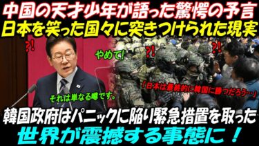 【海外の反応】「日本を無視した代償がこれだ！」中国の鬼才が放った冷徹な警告が世界をひっくり返し大混乱を引き起こす！
