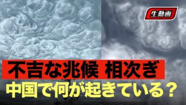 【生動画】北京の不穏な雲、虫の異常行動、雷雨喘息で病院満杯 #異常気象 #異常現象 #雷雨喘息 #中国情勢  #時事フォーカス #最前線ニュース #精鋭論壇