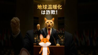 【衝撃】トランプ氏、国連で断言！「地球温暖化は史上最大の詐欺だ」発言のヤバすぎる裏側とは？ #ニュース #猫 #気候変動 #国際政治 #アメリカ