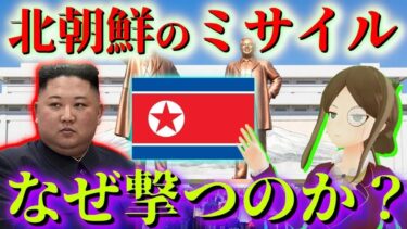 小学生でも分かる【北朝鮮のミサイル発射】なぜこんなに日本は狙われるの？！実は○○が目的だ！北朝鮮の真惑をマザランが分かりやすく解説