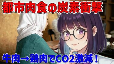 地球を守るために今できること:肉食文化とカーボンフットプリントの未来分析