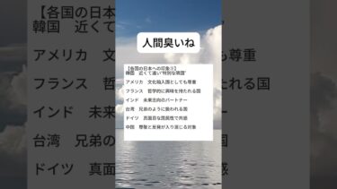 #日本 #衝撃 #海外の反応 #韓国 #アメリカ #中国 #ドイツ #韓国 #台湾