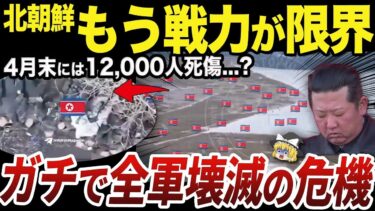 【ゆっくり解説】2025年4月までに全軍が殲滅されると予測される北朝鮮軍の実情