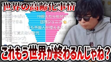 日本の戦争の可能性・世界の高齢化について調べるもこう