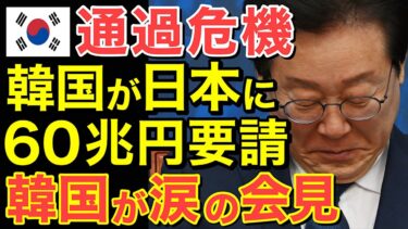 【海外の反応】通貨危機の隣国が「日本に60兆円要請！」涙の会見も隣国絶望…【にほんのチカラ】