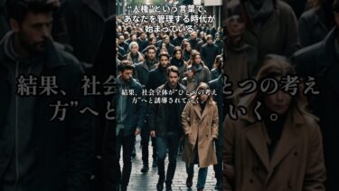 “人権”という言葉で、あなたを管理する時代が始まっている #人権 #監視社会