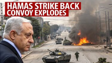 Al-Qassam Brigades Destroy Israeli Supply Convoy — Dozens Killed, Weapons