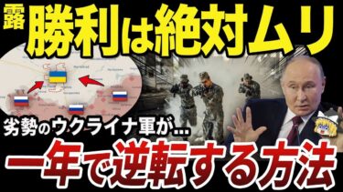 【ゆっくり解説】どうすればウクライナ軍はロシア軍に押される東部戦線で逆転できるのか？