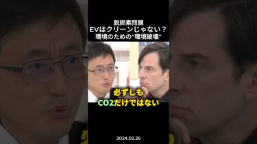 【EVは本当にエコ?】裏にある“環境破壊” #政治 #政治ニュース #切り抜き #ev #脱炭素 #環境問題 #メガソーラー #地球温暖化 #原発