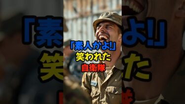 「素人かよｗ」笑われた日本の自衛隊  #海外の反応