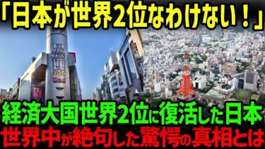 【海外の反応】「日本が2位ってどんな不正をしたんだ！」経済大国世界2位に選ばれた日本。その真相に世界中が絶句