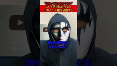 【物議】「スパイ防止法作ると日本人の人権を侵害する」→何言ってんの?