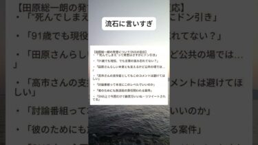 流石にね・・・ #日本 #海外の反応 #ニュース #衝撃 #japan #高市早苗 #shorts #田原総一朗